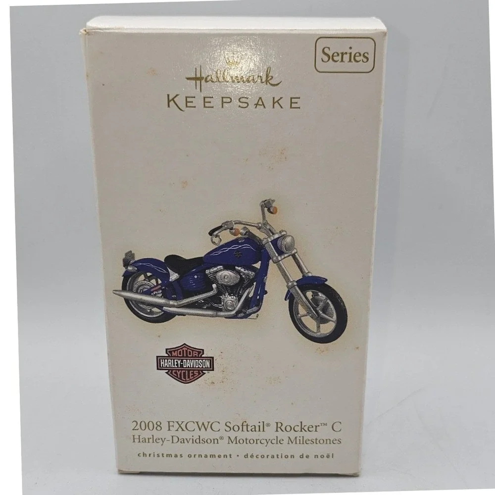 Hallmark Keepsake Harley-Davidson Motorcycle Milestones Ornaments Set 6 2006-11
